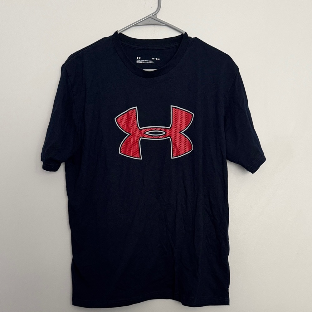 Under Armour Men's Tee with Red Logo